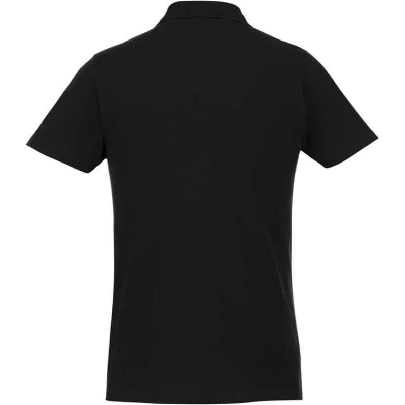 Мужское поло Helios с коротким рукавом, черный