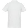 Мужское поло Beryl из переработанных органических материалов с коротким рукавом, белый