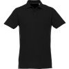 Мужское поло Helios с коротким рукавом, черный