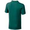 Calgary мужская футболка-поло с коротким рукавом, изумрудный