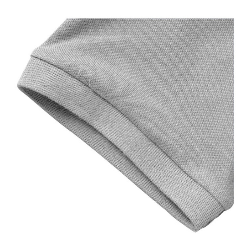 Calgary мужская футболка-поло с коротким рукавом, серый меланж Calgary мужская футболка-поло с коротким рукавом, серый меланж