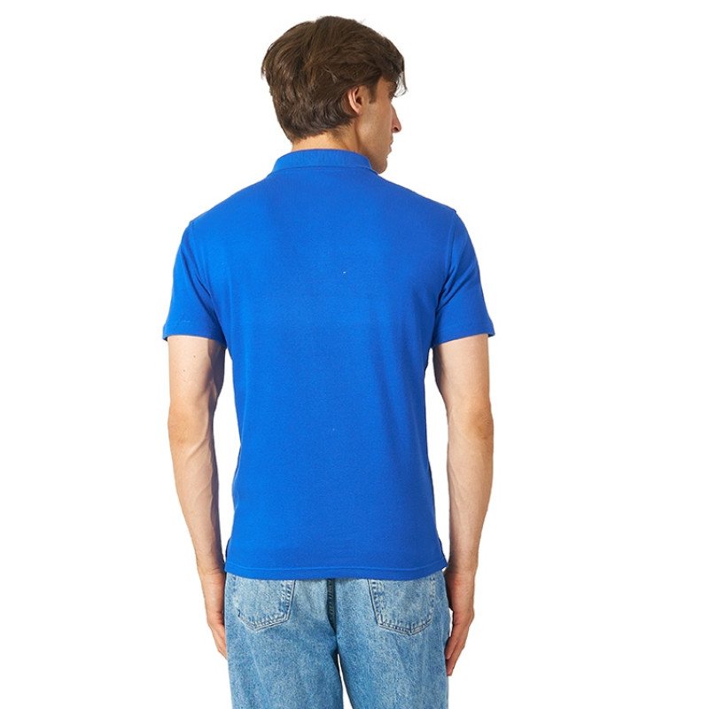 Поло с эластаном «Chicago», 200гр пике, классический синий
