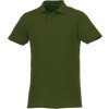 Мужское поло Helios с коротким рукавом, зеленый армейский