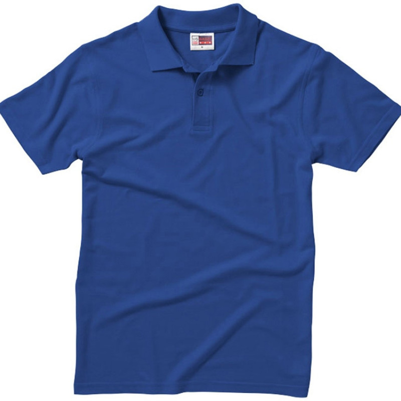 Рубашка поло "First" мужская, кл. синий