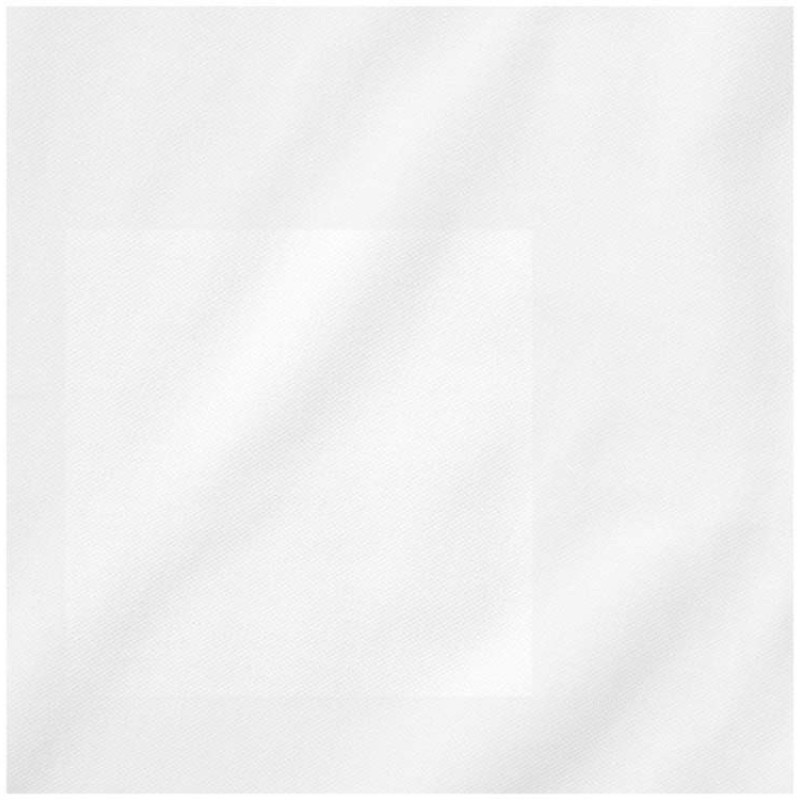 Calgary мужская футболка-поло с коротким рукавом, белый