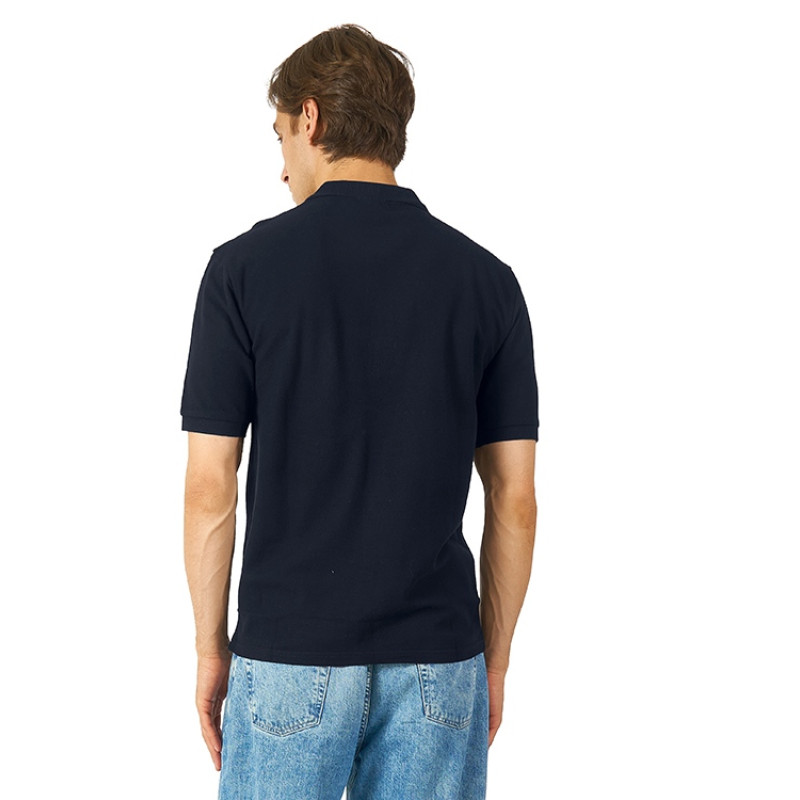 Рубашка поло "Boston 2.0" мужская, темно-синий