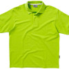 Рубашка поло "Forehand" мужская, зеленое яблоко
