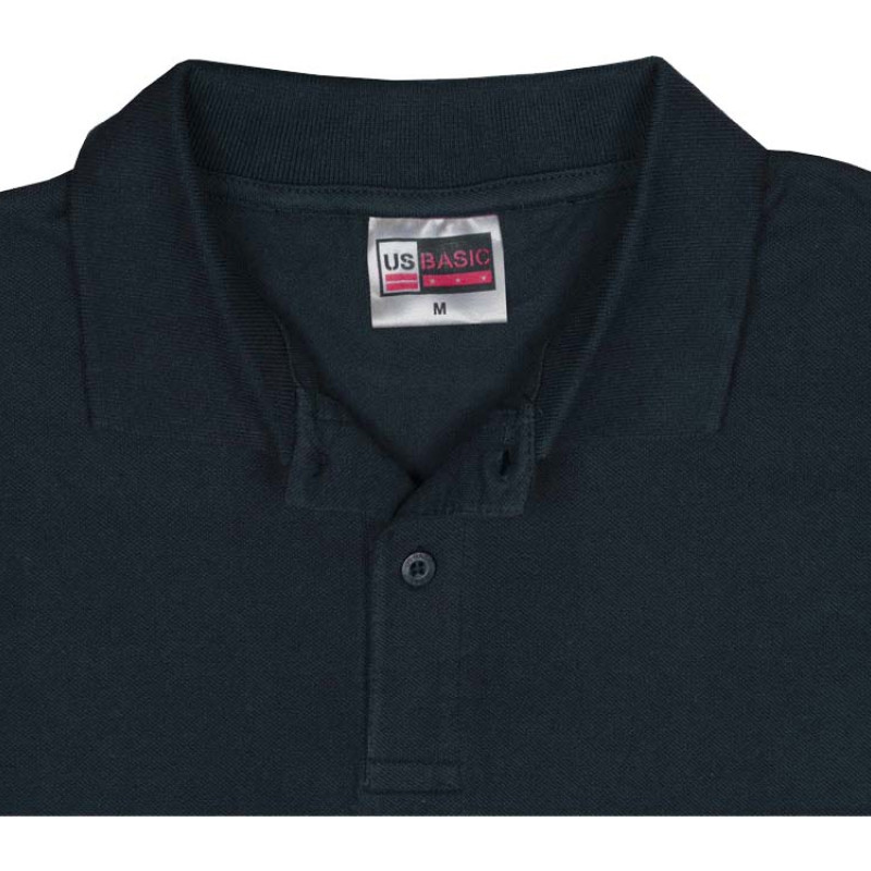 Рубашка поло "First 2.0" мужская, темно-синий