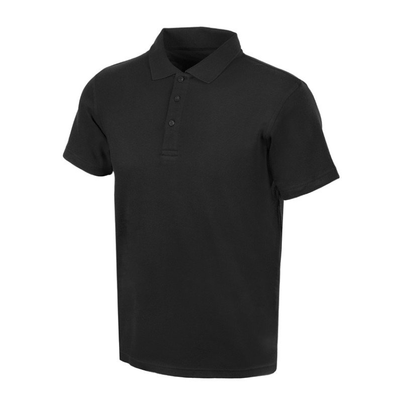 Поло с эластаном «Chicago», 200гр пике, черный