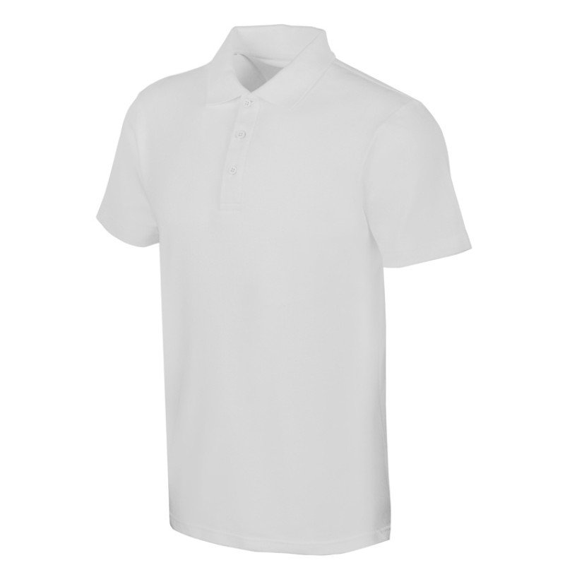 Поло с эластаном «Chicago», 200гр пике, белый