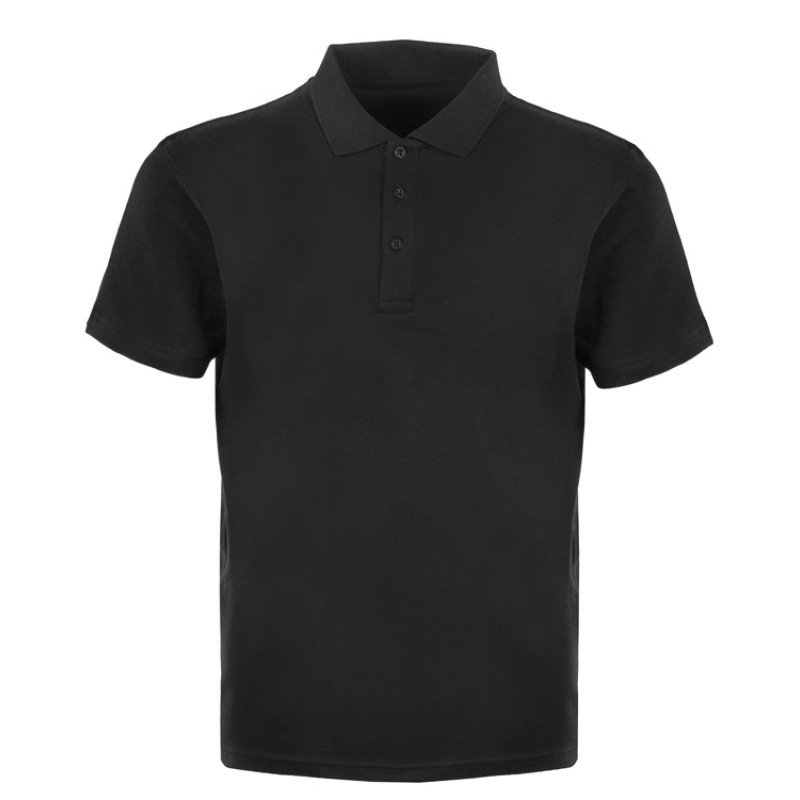 Поло с эластаном «Chicago», 200гр пике, черный