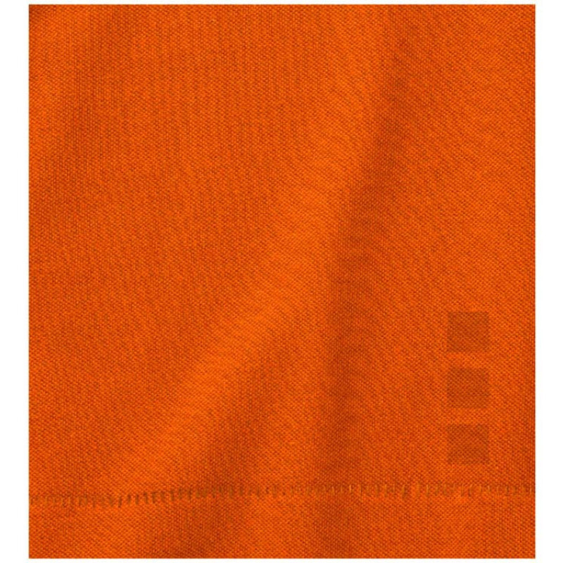 Calgary мужская футболка-поло с коротким рукавом, оранжевый