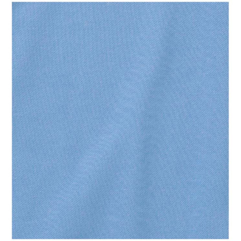 Calgary мужская футболка-поло с коротким рукавом, голубой