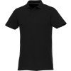Мужское поло Helios с коротким рукавом, черный