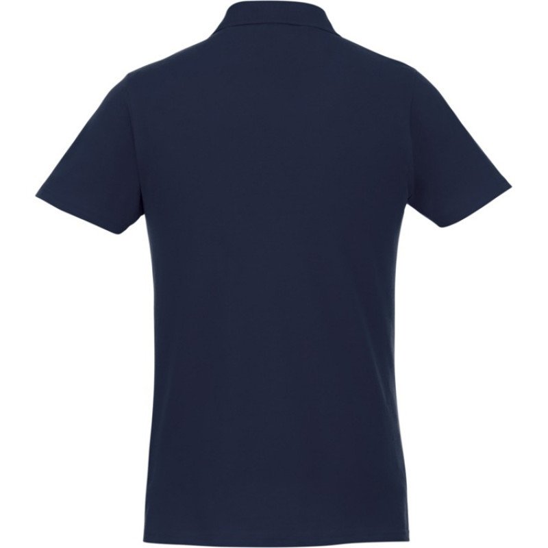 Мужское поло Helios с коротким рукавом, темно-синий