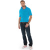 Рубашка поло "Boston 2.0" мужская, лазурный