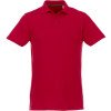 Мужское поло Helios с коротким рукавом, красный