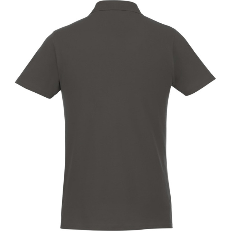 Мужское поло Helios с коротким рукавом, storm grey