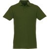 Мужское поло Helios с коротким рукавом, зеленый армейский