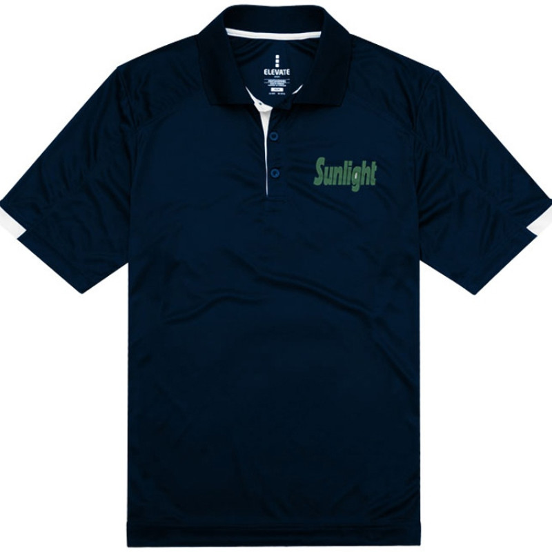 Рубашка поло "Kiso" мужская, темно-синий