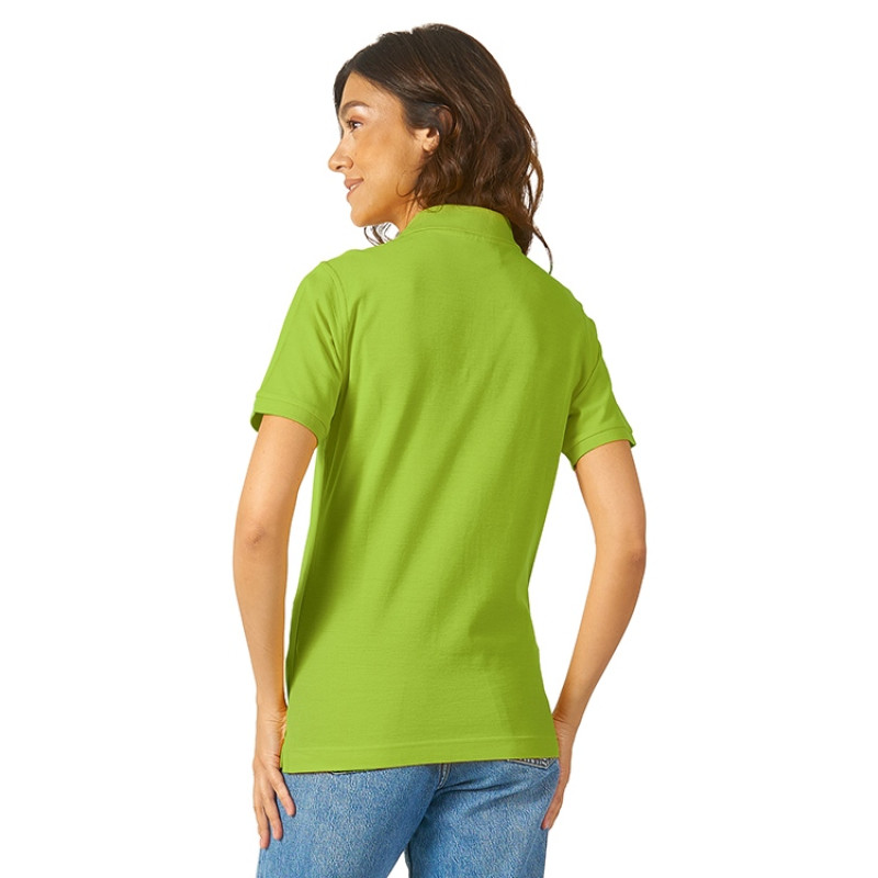 Рубашка поло "Boston 2.0" женская, зеленое яблоко