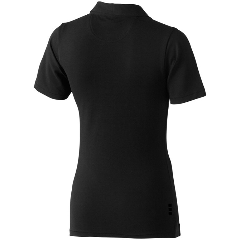 Рубашка поло "Markham" женская, антрацит/черный