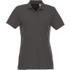 Женское поло Helios с коротким рукавом, storm grey