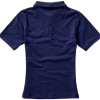 Calgary женская футболка-поло с коротким рукавом, темно-синий