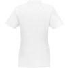 Женское поло Helios с коротким рукавом, белый