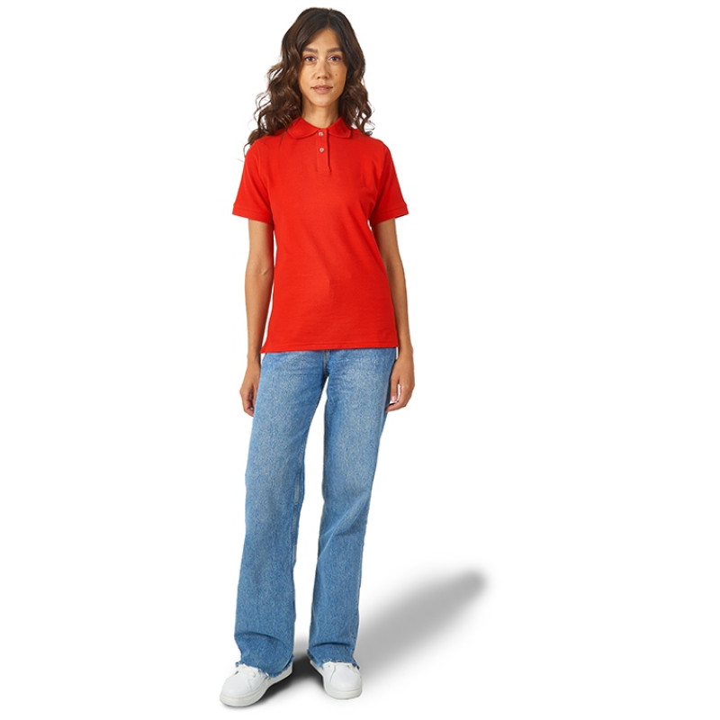 Рубашка поло "Boston 2.0" женская, красный
