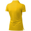 Рубашка поло "First" женская, золотисто-желтый