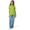 Рубашка поло "Boston 2.0" женская, зеленое яблоко
