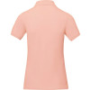 Calgary женская футболка-поло с коротким рукавом, pale blush pink