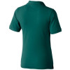 Calgary женская футболка-поло с коротким рукавом, изумрудный