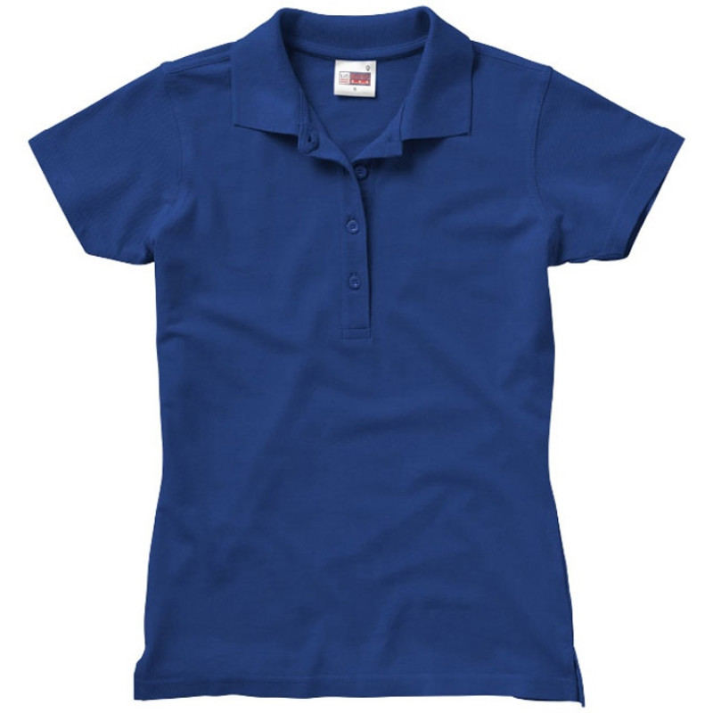 Рубашка поло "First" женская, классический синий