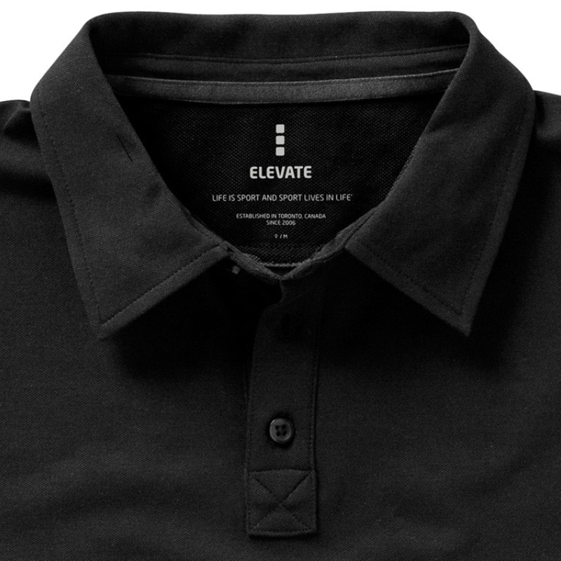 Рубашка поло "Markham" женская, антрацит/черный