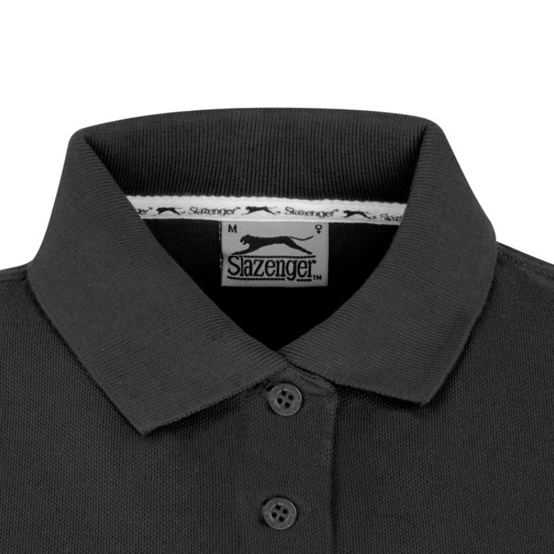 Рубашка поло "Forehand" женская, черный