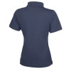 Calgary женская футболка-поло с коротким рукавом, темно-синий