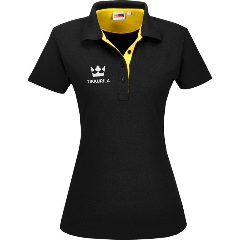 Рубашка поло "Solo" женская, желтый