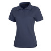 Calgary женская футболка-поло с коротким рукавом, темно-синий