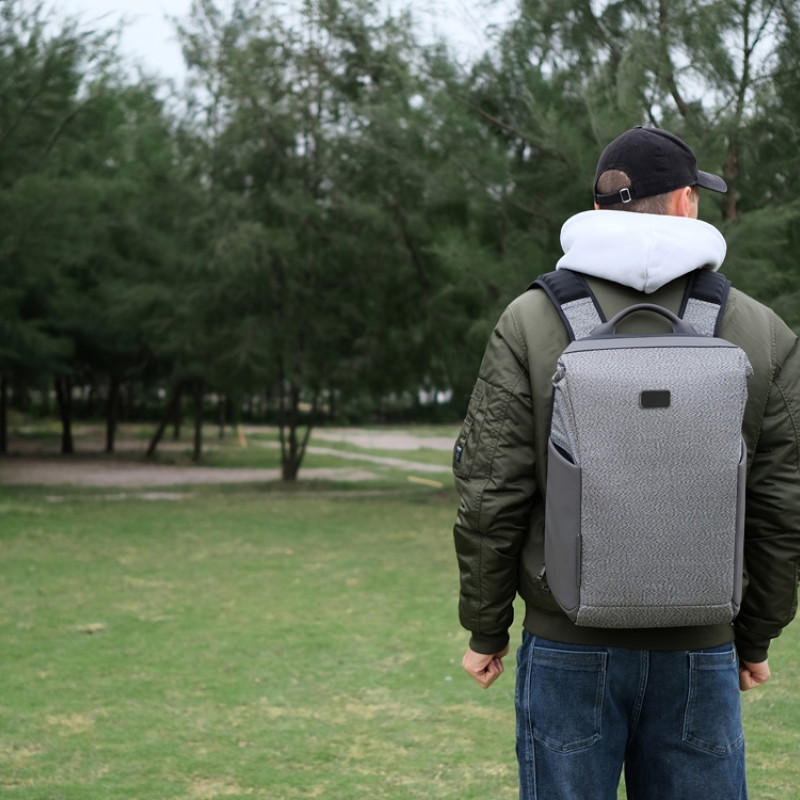 Антикражный рюкзак SnapPack для ноутбука 16", серый