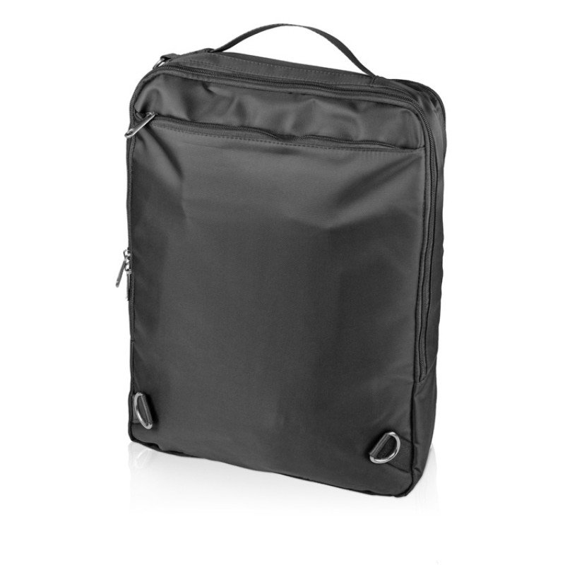 Рюкзак-трансформер «Duty» для ноутбука, темно-серый (с шильдом)