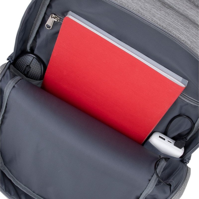 RIVACASE 7567 grey/dark blue рюкзак для ноутбука 17.3" / 6