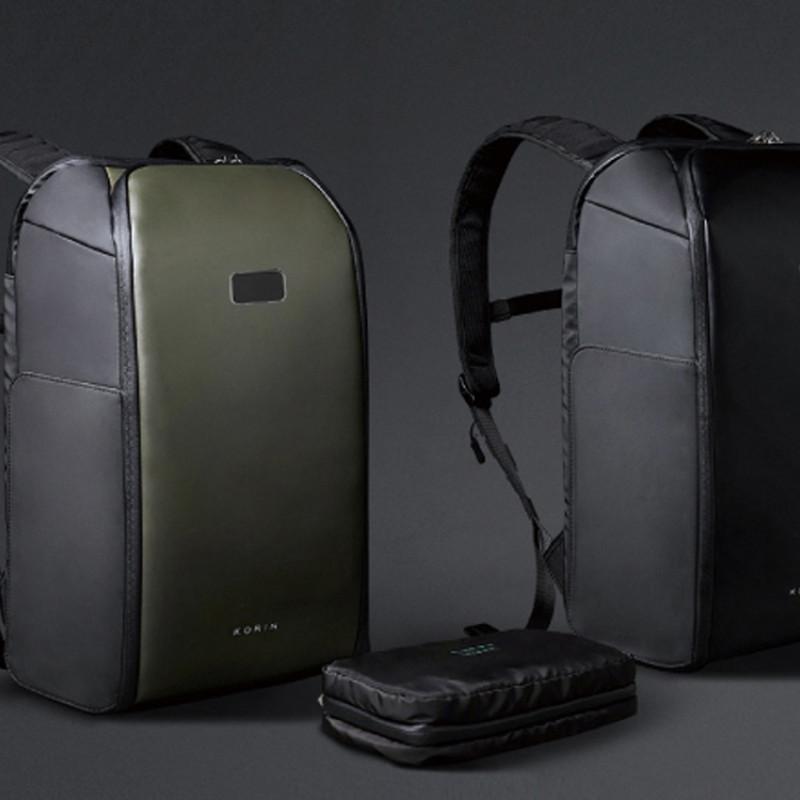 Атикражный рюкзак FlipPack для ноутбука 15.6", черный