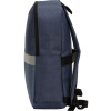 Рюкзак Merit со светоотражающей полосой и отделением для ноутбука 15.6'', синий/светло-синий