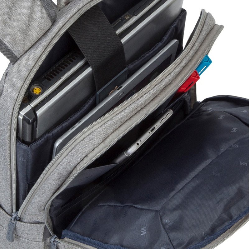 RIVACASE 7760 grey ECO рюкзак для ноутбука 15.6" RIVACASE 7760 grey ECO рюкзак для ноутбука 15.6"