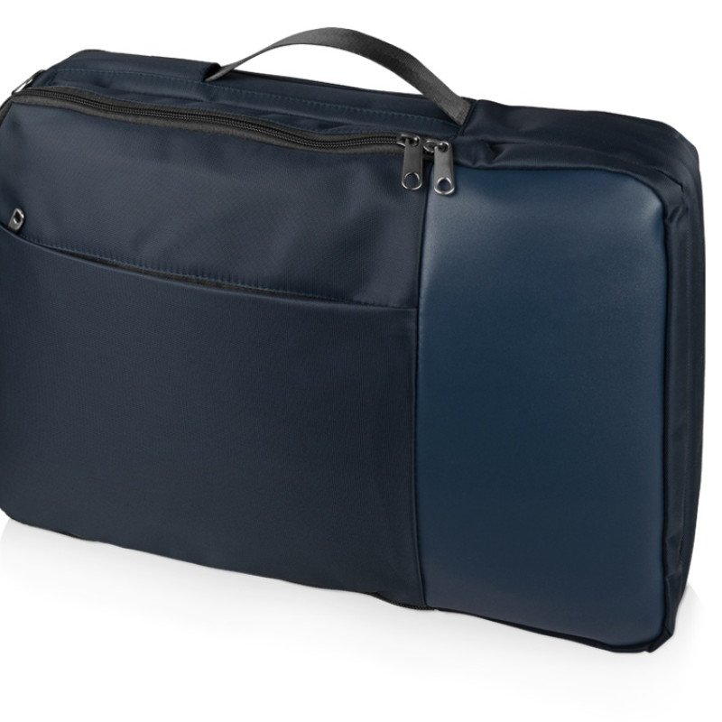 Рюкзак-трансформер «Duty» для ноутбука, темно-синий (без шильда)