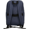 Рюкзак Merit со светоотражающей полосой и отделением для ноутбука 15.6'', синий/светло-синий