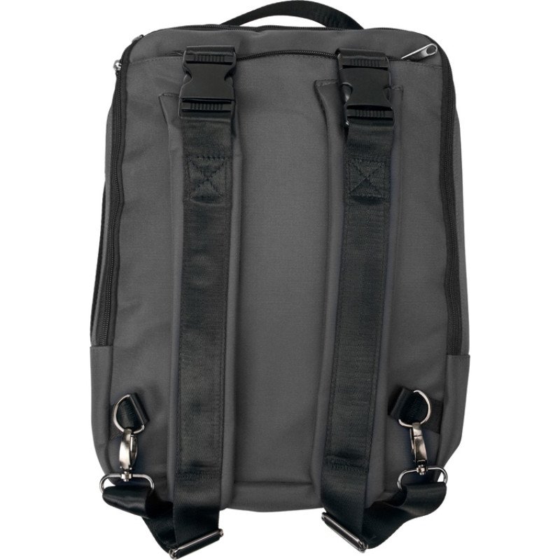 Рюкзак-трансформер «Duty» для ноутбука, темно-серый (с шильдом)