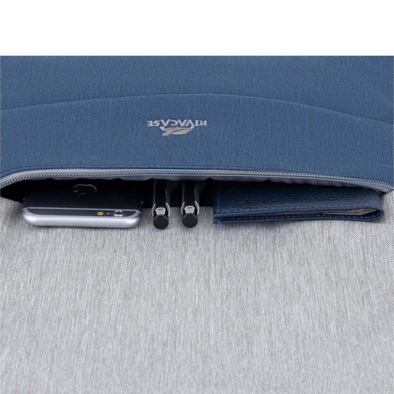 RIVACASE 7567 grey/dark blue рюкзак для ноутбука 17.3" / 6